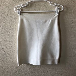 Women's Cream Skirt
